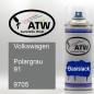 Preview: Volkswagen, Polargrau 91, 9705: 400ml Sprühdose, von ATW Autoteile West.